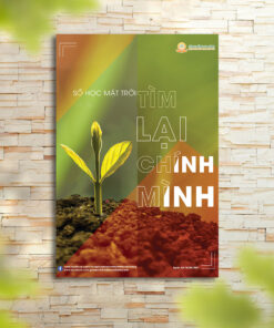 Tranh Số Học Mặt Trời, Tìm Lại Chính Mình, kích thước 40x60cm