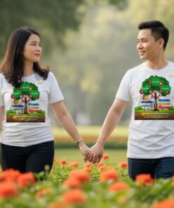 Áo “Cây Hạnh Phúc Bền Vững Mặt Trời”
