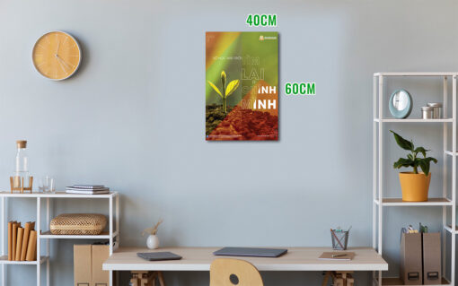 Tranh Số Học Mặt Trời, Tìm Lại Chính Mình, kích thước 40x60cm - Hình ảnh 4
