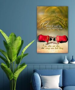 Tranh Khiêm Hạ Về Với 5 Ngôi Nhà, treo tường 40×60 cm